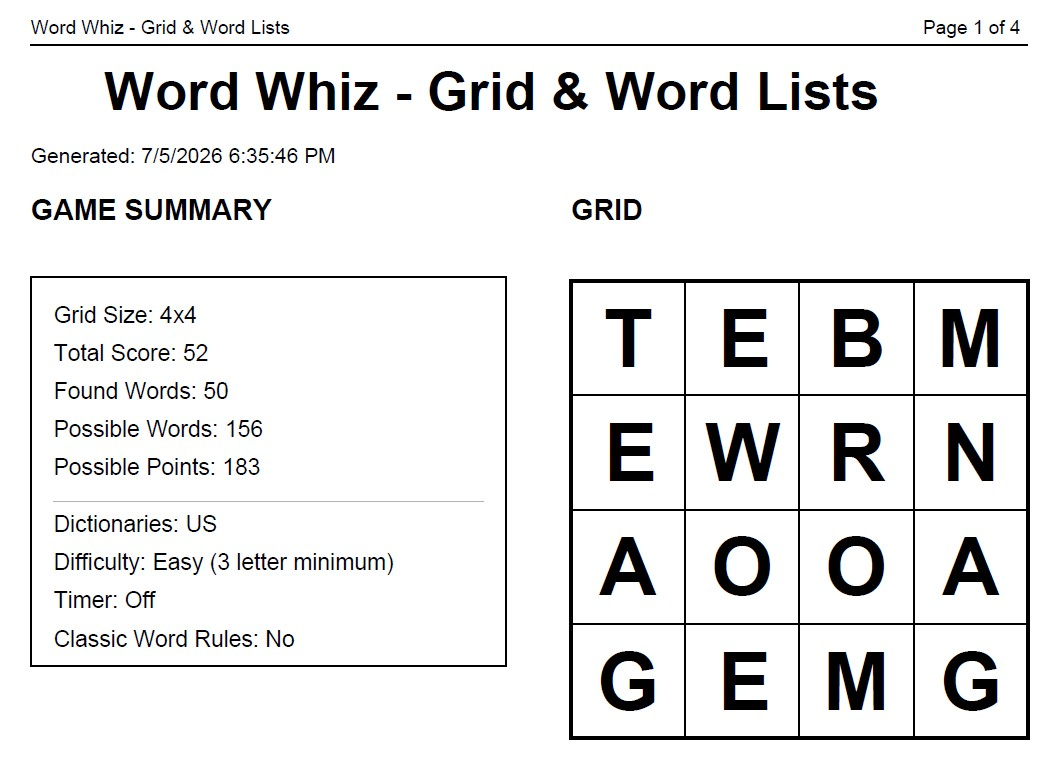 Word Whiz screenshot 5